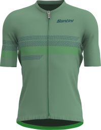 Santini Idea Korte Mouw Jersey Groen