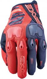 Vijf Handschoenen Enduro 2 Handschoenen Zwart / Rood