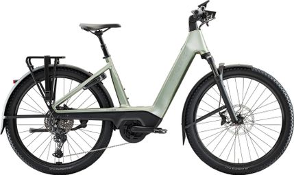 Vélo de Ville Électrique Trek Charter+ 4 Trail Shimano Cues 9V 800Wh 700 mm Vert 2026