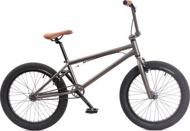 VELO BMX PLASM ADULTE GRIS ANTHRACITE 11 1KG 20 POUCES KHEBIKES