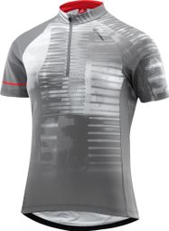Maillot cycliste Loeffler à manches courtes avec maillot de vélo HZ Spela MID-Grey