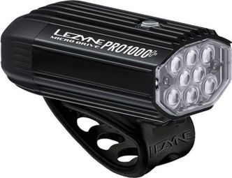 Éclairage Avant Lezyne Micro Drive Pro 1000+ Noir