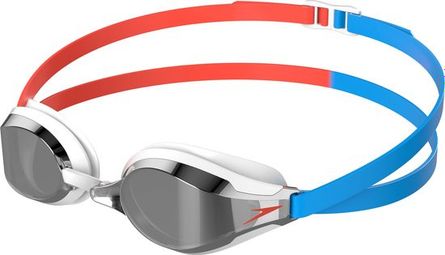Schwimmbrille Speedo FS Speedsocket 2 Mirror Rot/Blau