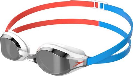 Speedo FS Speedsocket 2 Mirror Swim Goggles Red and Blue