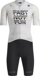 Sportful Fast Not Fun Men's Bike Suit Black/White