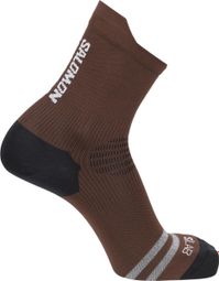 Salomon S/LAB Ultra Crew Socks Brown