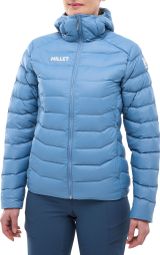 Doudoune Millet Evole Down 700 Hoodie Bleu Femme