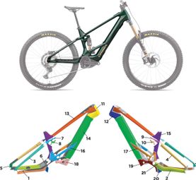 Kit de protection sur-mesure Orbea Wild Carbon - 2025 - L - Brillant