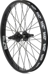 Rant BMX Freestyle Party auf V2 hinten Cassette Wheel Black 2018