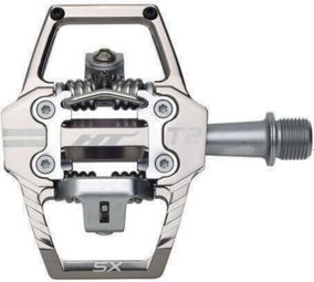 HT-Pédale auto BMX T2 SX Gris