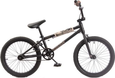 VELO BMX BLACK JACK ENFANTS NOIR 10 2KG 20 POUCES KHEBIKES