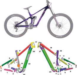 Kit de protection sur-mesure Marin Quake - 2025 - L - Mat
