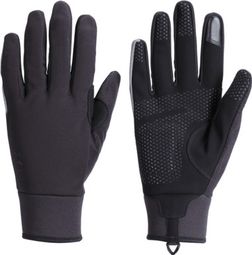 ControlZone Lange Winterhandschuhe Schwarz