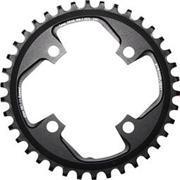 PLATEAU VTT 4BRA D.94 POUR SRAM X01 STRONGLIGHT 38DTS MONO NOIR ALU 7075 11V. - EPAISSEUR 5mm