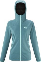 Giacca Millet Fusion Shield Softshell Donna Blu