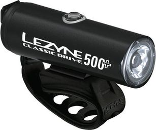 Lezyne Classic Drive 500+ Front Light Black