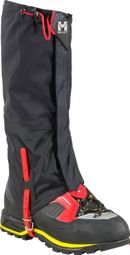 Unisex Millet Alpine Dryedge Black gaiters