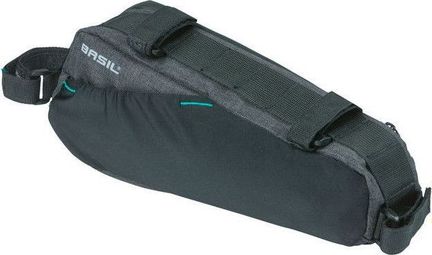 Basil Discovery 365D Frametas M - Sac à vélo sportif compact pour le vélo pour hommes / femmes - 1 8 L - mêlée noire
