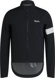 Veste imperméable Rapha Core Rain Jacket Noir/Blanc Homme
