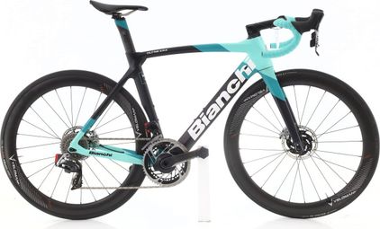 Produit reconditionné · Bianchi Oltre XR4 Arkea Team AXS 12V · Noir / Vélo de route | Très bon état