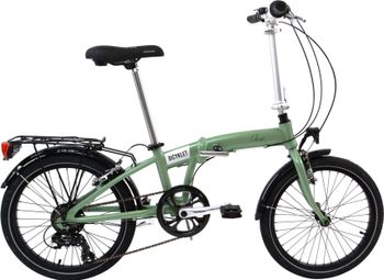 Bicyklet Oscar Folding Bike Shimano Tourney 6S 20'' Wood Green 2022