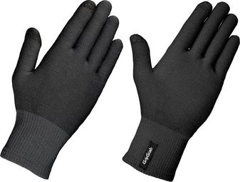 Par de guantes Gripgrab Merino Liner Black