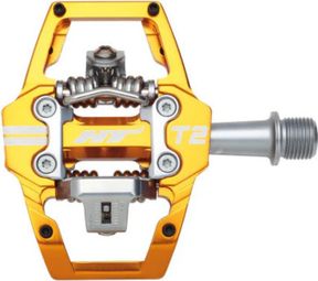 HT-Pédale auto BMX T2 SX Orange
