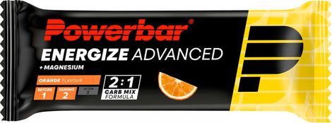 Barre énergétique Powerbar Energize Advanced Orange - 55g