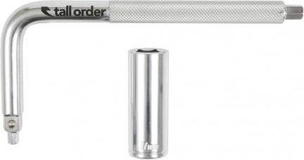 Clé Allen 6 / 8 mm + Clé à pipe 17mm Tall Order Argent
