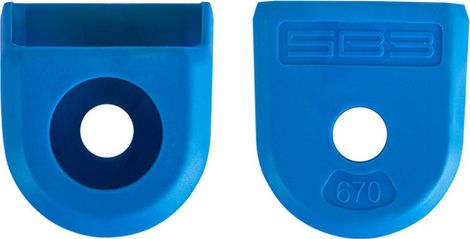 Paar SB3 Crank Protectors Blauw