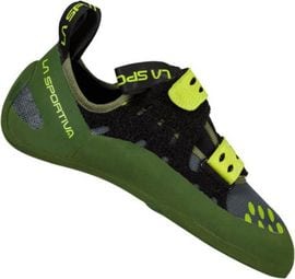 Chaussons d'escalade La Sportiva GeckoGym Vegan Vert Homme