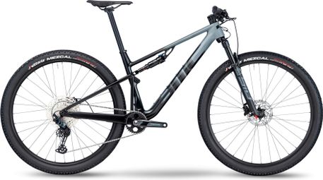 BMC Fourstroke Four MTB a sospensione completa Shimano SLX 12S 29'' Iron Grey Black 2023