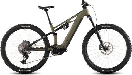VTT Électrique Tout-Suspendu Cube Stereo Hybrid One44 HPC TM 800 Sram GX Eagle AXS 12V 800 Wh 27.5'' Vert Reed Matrix 2026