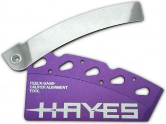 Hayes Feel'R Gage pad spreider Purple