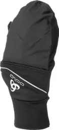 Paar Odlo Intensity Cover Safety Light Handschoenen Zwart Unisex