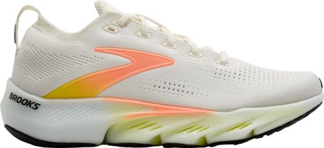 Chaussures Running Brooks Glycerin Flex Blanc/Rose Femme