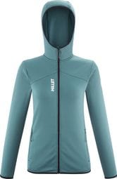 Chaqueta polar con capucha Mijo Séneca para mujer Azul