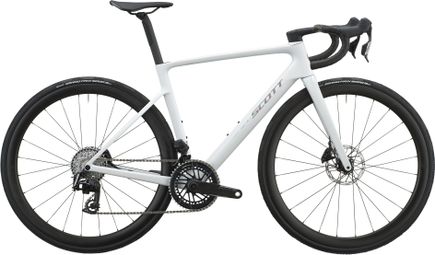 Bicicletta da strada Scott Addict RC Team Sram Force AXS 12V 700 mm Bianca 2027