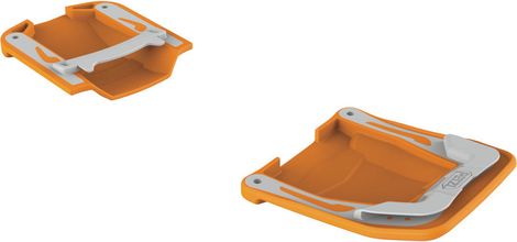 Paire Antisnow pour Crampons Petzl Irvis Avant Arrière Orange