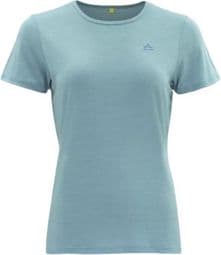Devold Valdal Merino Damen T-Shirt Blau