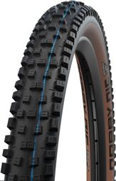 Schwalbe Nobby Nic 26'' Evo Tubeless Ready Mountainbike-Reifen, weich, Super Ground, Addix Speedgrip E-50, braune Flanken