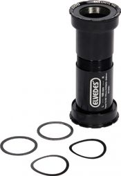 Elvedes Twist Fit BB386 24mm Shimano Bottom Bracket Black