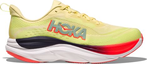 Chaussures Running Hoka Skyflow Jaune/Rouge Homme