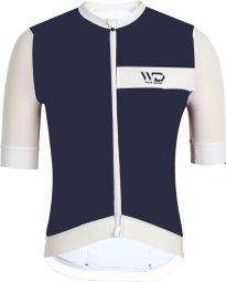 Maillot de cyclisme homme DRAFT bleu/blanc