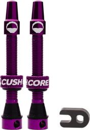 CushCore Tubeless-Ventile 55 mm violett