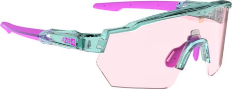 Gafas AZR Kromic Race RX Turquesa Cristal Barnizado / Rosa Fotocrómico