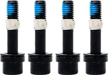 Kit de 4 Vis Magura QM M6 x 30 mm avec Frein Filet Bleu