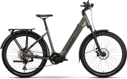 VTC Électrique Raymon TourRay Wave Shimano Deore 12V 800Wh 27.5'' Gris 2025