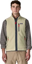 Patagonia Retro Pile Beige Men's Sleeveless Fleece
