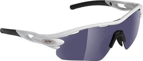 AZR TOUR RX Sports Glasses COVER WHITE - GRAY MIRROR + 2 SCREENS